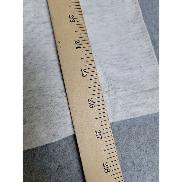 Vintage Hersey T Shirt Mens Medium White Single Stitch Spellout Logo 7 80s USA - Picture 11 of 12